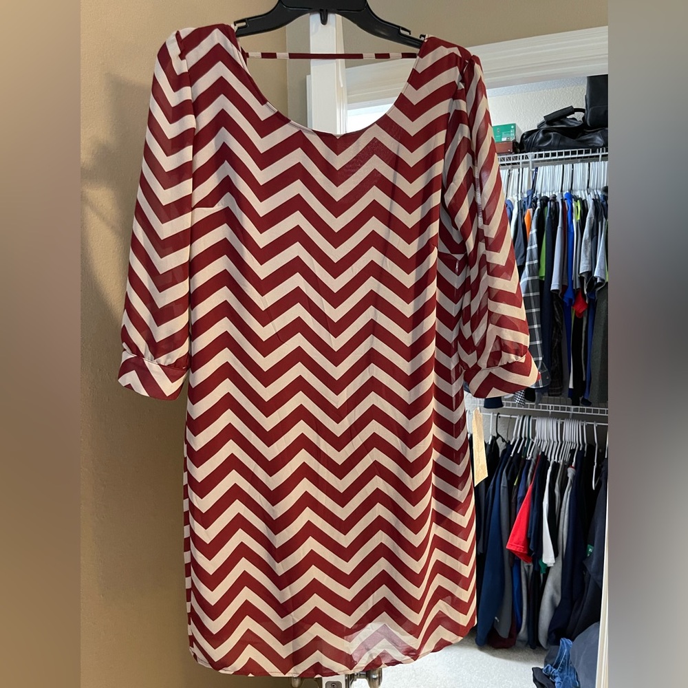 Women’s 3/4 sleeve dress. New with tags.